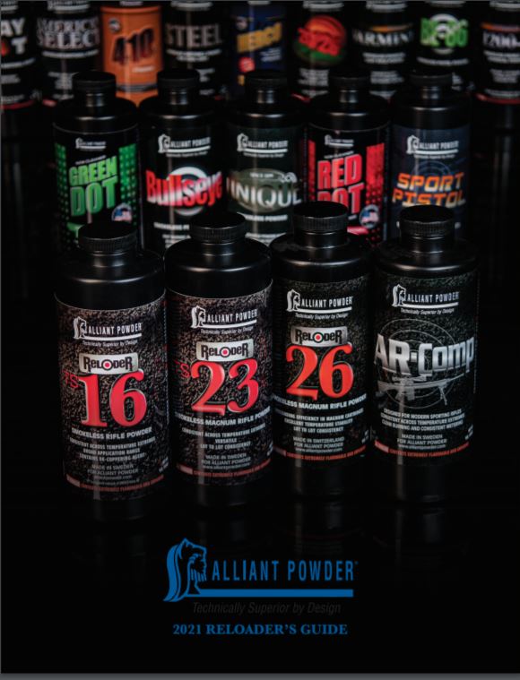 Alliant Powder Reloader S Guide Alliant Powder Reloader S Guide